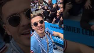 Grealish singing ‘We are the Champions’