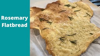 Rosemary Flatbread aka Crackers!!!