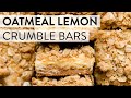 Oatmeal Lemon Crumble Bars | Sally's Baking Recipes