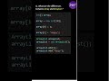 What is the difference between Array and ArrayList ?