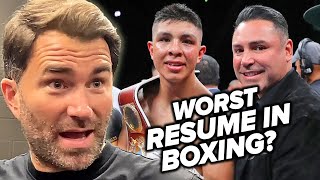 EDDIE HEARN RIPS JAIME MUNGUIA & GOLDEN BOY OVER AWFUL RESUME! REACTS TO CHARLO CALLING OUT BIVOL
