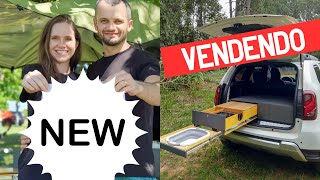 NOVIDADES + ESTAMOS VENDENDO O MINI CAMPER DA DUSTER. Camping D'Itapoá - Santa Catarina.