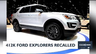 412K Ford Explorers recalled