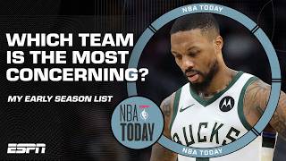Who are my EARLY SEASON CONCERNS? The Bucks have me WORRIED | NBA Today