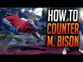 Street Fighter 6 How To Counter M. Bison! Scissor Kick Pressure Guide