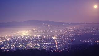 A sea of clouds from Mt.wakakusa 若草山からの雲海 （2020/03/09）