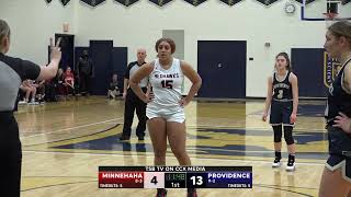 High School Girls Basketball: Minnehaha Academy vs. Providence Academy