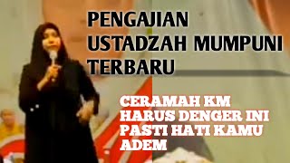 ENGAJIAN USTADZAH MUMPUNI TERBARU EPOSODE4