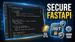 FastAPI Authentication & Authorization | JWT + RSA Encryption + Admin CRUD