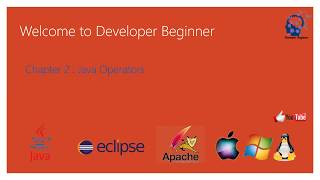 Chapter 2 Java Operators ( English )