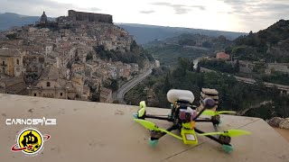 Ragusa and Modica aerial views