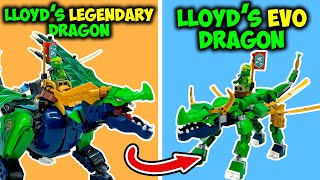 I Built LEGO Ninjago EVO Dragons for EVERY Ninja!