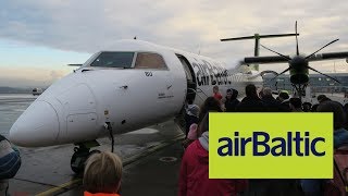 Перелет Пулково - Рига на Bombardier Q400 NextGen airBaltic