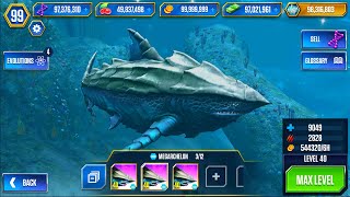 MEGARCHELON VS DUNKLEOSAURUS AQUATIC BATTLE JURASSIC WORLD