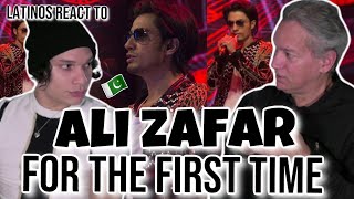 Latin DAD reacts to PAKISTANI MUSIC for the first time| Ali Zafar - Rockstar 🎸