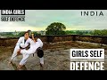 Self Defence Girls Training 💪INDIA Girls Self Defence 🤍#india🤍