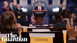Coronavirus: Donald Trump and members of the US task force provide update – watch live