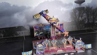 Airwolf Modellkirmes Fahrgeschäft 1:87 (Fahrprogramm)