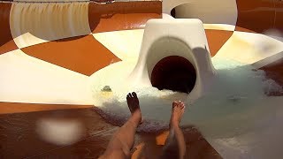 Toilet Water Slide at The Land of Legends