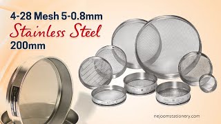 a stainless steel strainer