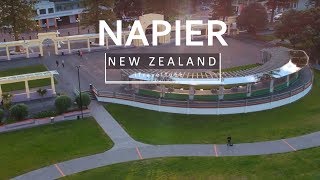 Napier City - Art Deco Capital of New Zealand | New Zealand from Above [Drone]