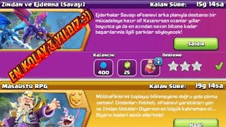 ZİNDAN VE EJDERHA SAVAŞI MÜCADELESİ 3 YILDIZ !! clash of clans