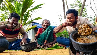 பாட்டி வச்ச வெண்ணெக்கறி ருசியோ ருசி | Grandma Makes Delicious Butter Mutton Recipe | Vennaikari Soru