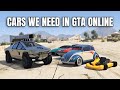 GTA 5 ONLINE - CARS WE NEED IN GTA ONLINE | Next DLC Update