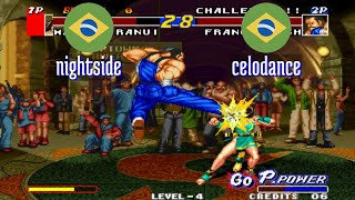 FT5 @rbff1: nightside (BR) vs celodance (BR) [Real Bout Fatal Fury rbff Fightcade] Jan 9