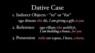 Latin's Case System