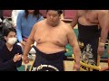 十両 土俵入り【大相撲 令和5年 5月場所】初日 2023 5 14 臨場感ズーム！ jyuryo dohyoiri grand sumo 現地観戦 夏場所