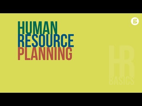 What are the 4 steps phases in the HR planning process what happens during each step phase?