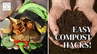 Make Compost FASTER! The Perfect Recipe for Success