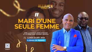 MARI D'UNE SEULE FEMME