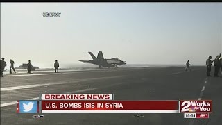 Breaking: US Bombs ISIS Targets In Syria