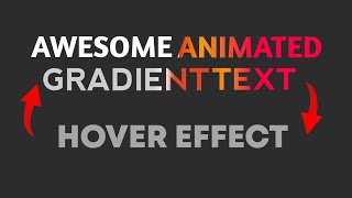 CSS Glowing Text Hover Effects | Quick HTML CSS Tutorial For Beginner #webdevelopment #coding #devin