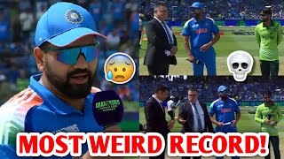 Rohit Sharma \u0026 India MOST WEIRD RECORD! 😰💀| IND Vs Pakistan Champions Trophy Cricket News