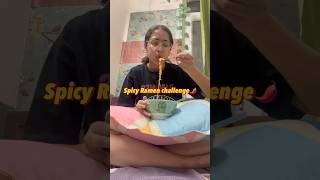 Spicy Ramen challenge!!!😨 I failed??🥵 #cooking #ramen #hostellife #hostelcooking #mbbs #viral