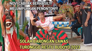 NOVI CABLAK SOLAH BARONGAN LAWAS!!!! BERHASIL LUMPUHKAN PENONTON SAMPAI MERINDING!!!