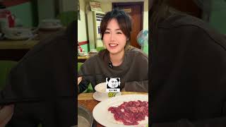 今天吃一顿媲美龙肉的驴肉火锅抖音美食推荐官 美食探店 抖音美好食光 啊爆唔识食 驴肉火锅