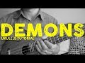 Demons - Imagine Dragons - EASY Ukulele Tutorial - Chords - How To Play