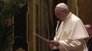 Pope Francis warns of \