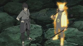 Naruto six paths sage mode and sasuke's rinnegan vs Madara six paths English