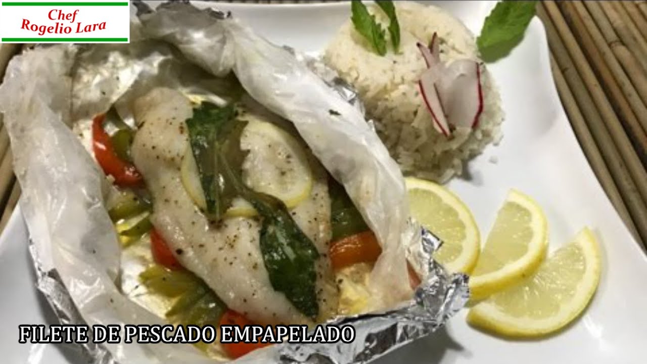 FILETE DE PESCADO EMPAPELADO, DELICIOSA RECETA! - YouTube