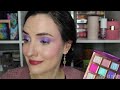 lethal cosmetics wildflower collection swatches close ups tutorial review