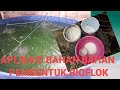 APLIKASI BAHAN-BAHAN UNTUK# BIOFLOK NILA