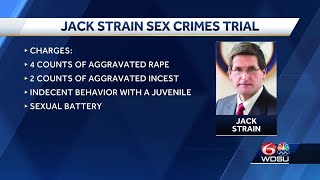 Jack Strain trial: Closing statements will be made Monday