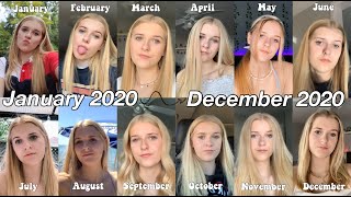 I took a 1sec video of myself everyday of 2020...