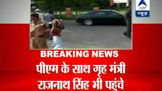 Modi arrives to inaugurate training programme for BJP's new MPs