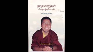 བྱང་ཆུབ་ལམ་སྒྲོན་གྱི་བཀའ་ཁྲིད་དང་པོ། 1of 5 འཆད་ཁྲིད་པ། ༧སྐྱབས་རྗེ་སངས་རྒྱས་མཉན་པ་རིན་པོ་ཆེ།